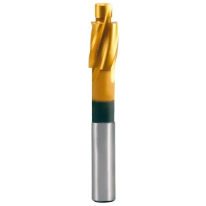 Ruko Avellanador Plano Din 373 Hss-tin Fine Grade M8 Grey / Yellow One Size