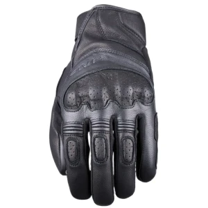 Five Guantes De Cuero Perforado Rs Black S