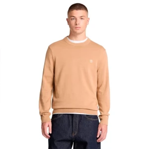 Timberland Sweat-shirt Williams River Cotton Crew Neck Tannin 2XL Homme