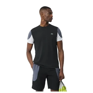 Lacoste T-shirt à Manches Courtes Th6585-00 Black / Grey S Homme