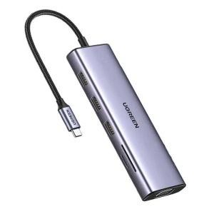 Ugreen Hub Cm498 10 In 1 Reconditionné Gray One Size unisex