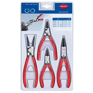 Knipex Jeu De Pinces Washer Pliers 4 Pièces Multicolor One Size