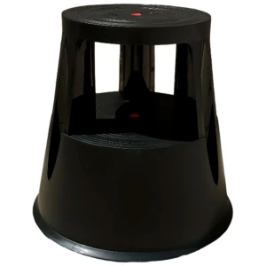 Plabell Tabouret Bas Movil Black One Size