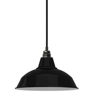 Creative Lámpara Colgante Sin Bombilla Bistrot Black One Size