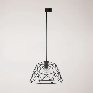 Creative Cables Lampe Suspendue Sans Ampoule Dome Track Stucchi Black One Size