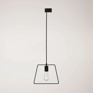 Creative Cables Lampe Suspendue Duedì Base Track Stucchi Black One Size