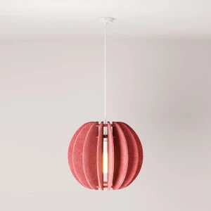 Creative Cables Lampe Suspendue Sans Ampoule Lampshhade Acoustic Marbled Pink One Size