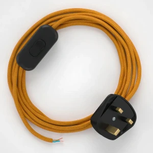 Creative Cables Câble De Lampe Rm05 1.80 M Gold One Size
