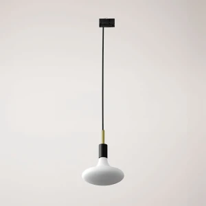 Creative Cables Lampe Suspendue Strap Track Stucchi Black / Brass One Size