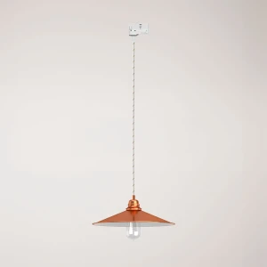 Creative Cables Lampe Suspendue Sans Ampoule Swing Track Powergear Copper / Beer Foam One Size