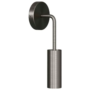 Creative Lámpara De Pared Tub-e14 Extension Satin Titanium One Size