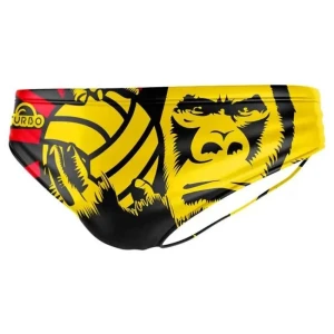 Turbo Bañador Slip Jungle Laws Black / Yellow 4XL