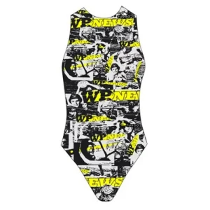 Turbo Traje De Baño News Black / Yellow S