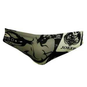 Turbo Bañador Slip New Jocker Grey / Black XL