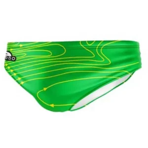 Turbo Bañador Slip Isobars Green L
