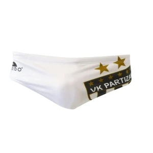 Turbo Bañador Slip Partizan White XL