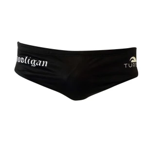 Turbo Bañador Slip Hooligan Black / White XL