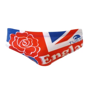 Turbo Bañador Slip England Flag Navy / Red L