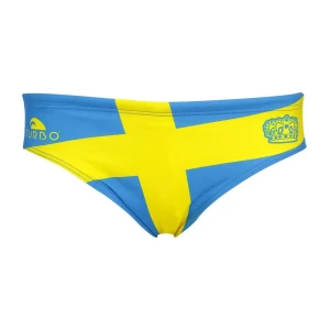 Turbo Bañador Slip Sweden Royal / Yellow S