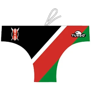 Turbo Bañador Slip Kenya Shield Black / Brown S