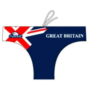 Turbo Bañador Slip England-great Britain Navy L
