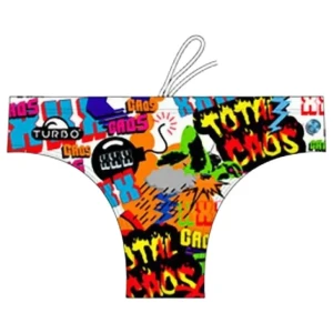 Turbo Bañador Slip Total Kaos Multicoloured S