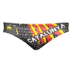 Turbo Bañador Slip Catalonia Black L