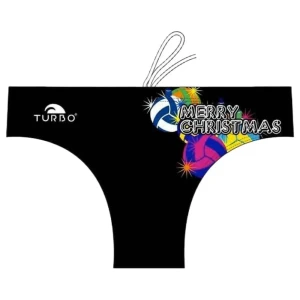 Turbo Bañador Slip Christmas Ball Black 4XL