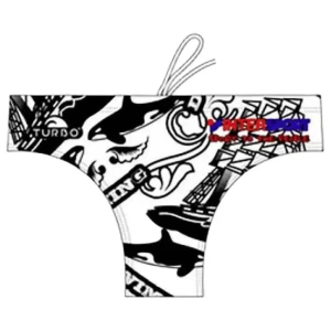 Turbo Bañador Slip Ships White 3XL