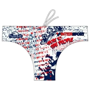 Turbo Bañador Slip Crown Letters Multicoloured 4XL