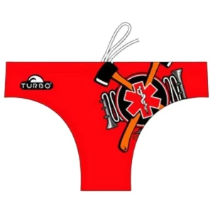 Turbo Bañador Slip Fire Red XL
