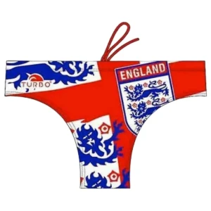 Turbo Bañador Slip England Shield Red / Navy XL
