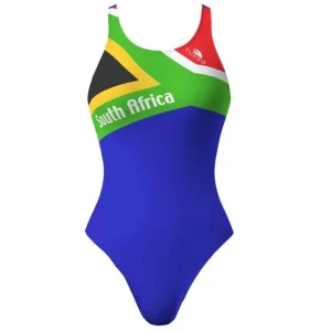 Turbo Traje De Baño South Africa Pro Resist Green / Black 4XL