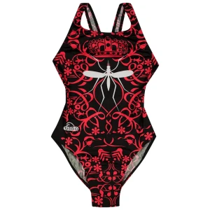Turbo Traje De Baño Mosquitoe Pro Resist Black / Red 4XL