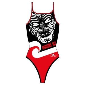 Turbo Traje De Baño Maori New Zealand Red / Black 4XL