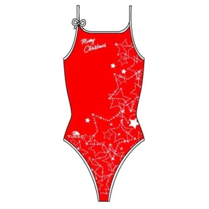Turbo Traje De Baño Stars Christmas Red 3XL