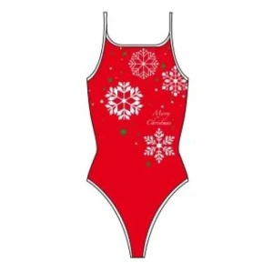Turbo Traje De Baño Snow Christmas Red L