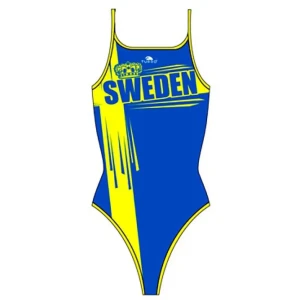 Turbo Traje De Baño Sweden Royal / Yellow 5XL