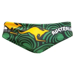 Turbo Bañador Slip Australia Green XL
