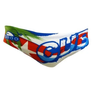 Turbo Bañador Slip Cuba Palmera Multicolor M