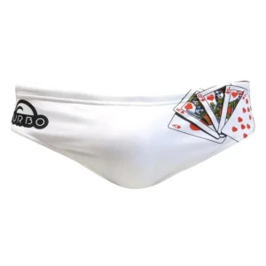 Turbo Bañador Slip Scala Real White 3XL