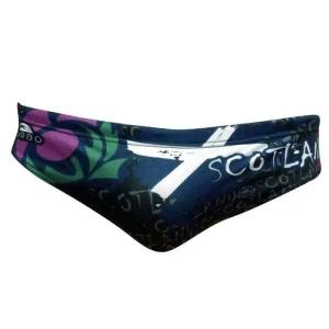 Turbo Bañador Slip Scotland Black 4XL