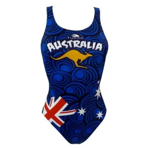Turbo Traje De Baño Australia 2011 Pro Resist Navy 3-4 Años