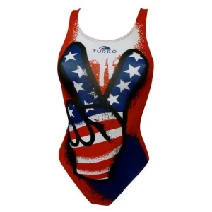 Turbo Traje De Baño Victory Pro Resist Red / Royal 11-12 Años
