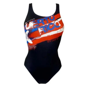 Turbo Traje De Baño Puerto Rico Black L