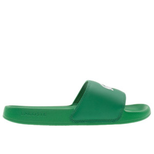 Klapki męskie Lacoste Serve Sliders 749CMA0041-1R7 - zielone