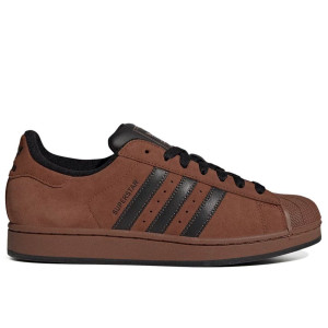 Buty unisex adidas Originals Superstar II IH9318 - brązowe