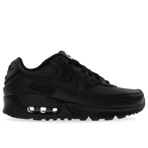 Buty młodzieżowe Nike Air Max 90 Leather CD6864-028 - czarne