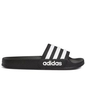 Klapki młodzieżowe adidas Adilette Cloudfoam G27625 - czarne