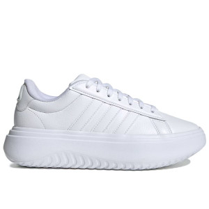 Buty damskie adidas Grand Court Platform IE1089 - białe